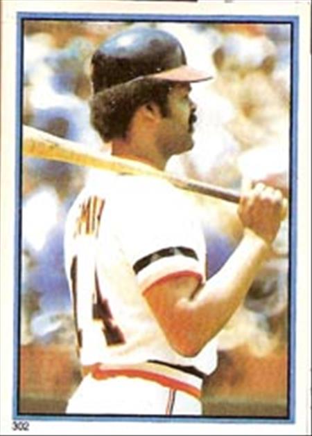 1983 Topps Baseball Stickers     302     Reggie Smith